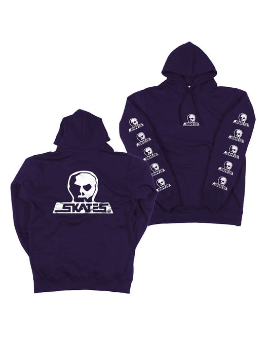 Skull Skates Skull Logo Hoodie Purple