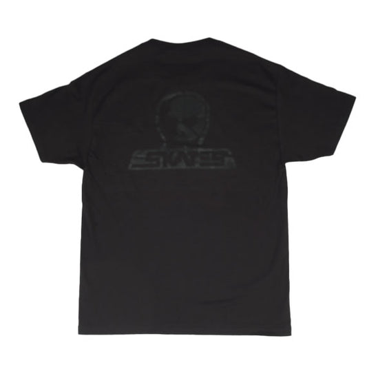 Skull Skates Skull Logo T-Shirt Blackout