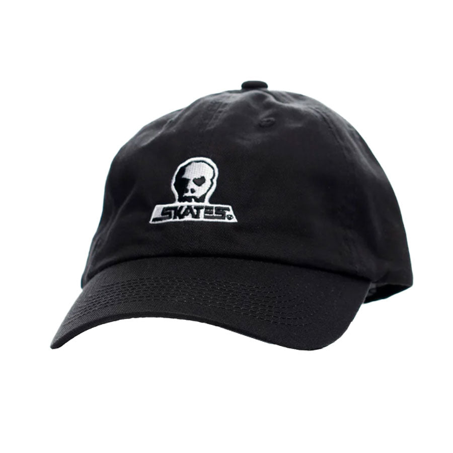 Skull Skates Skull Logo Unstructured 6-Panel Cap Black