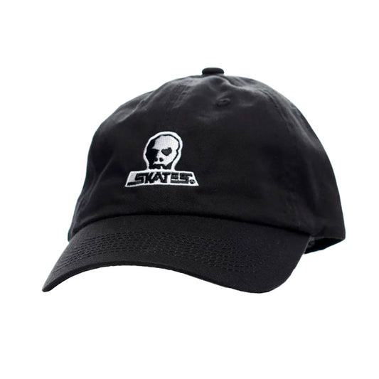 Skull Skates Skull Logo Unstructured 6-Panel Cap Black