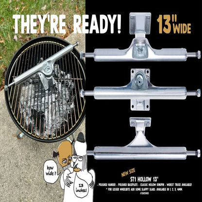 Slappy ST1 Hollow Polished Trucks 13