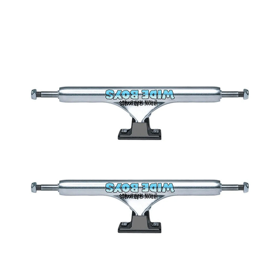 Slappy St1 Hollow Wide Boy Polished Black Trucks 11