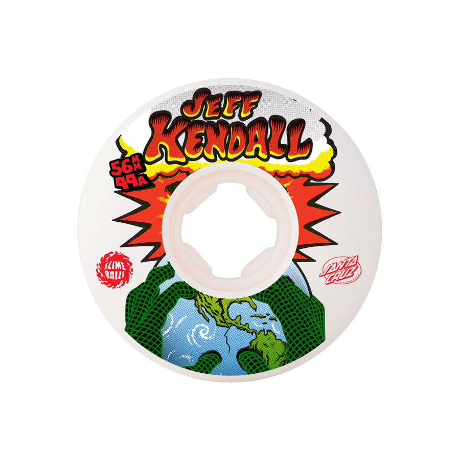 Slime Balls  Kendall End of the World Reissue Chubbies White Wheels 99A 56mm