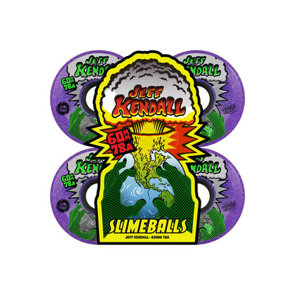 Slime Balls  Kendall End of the World Reissue OG Slime Purple Wheels 78A 60mm