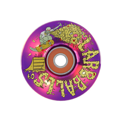 Slime Balls Sam Hitz Light Ups OG Slime Purple 78A Wheels 60mm