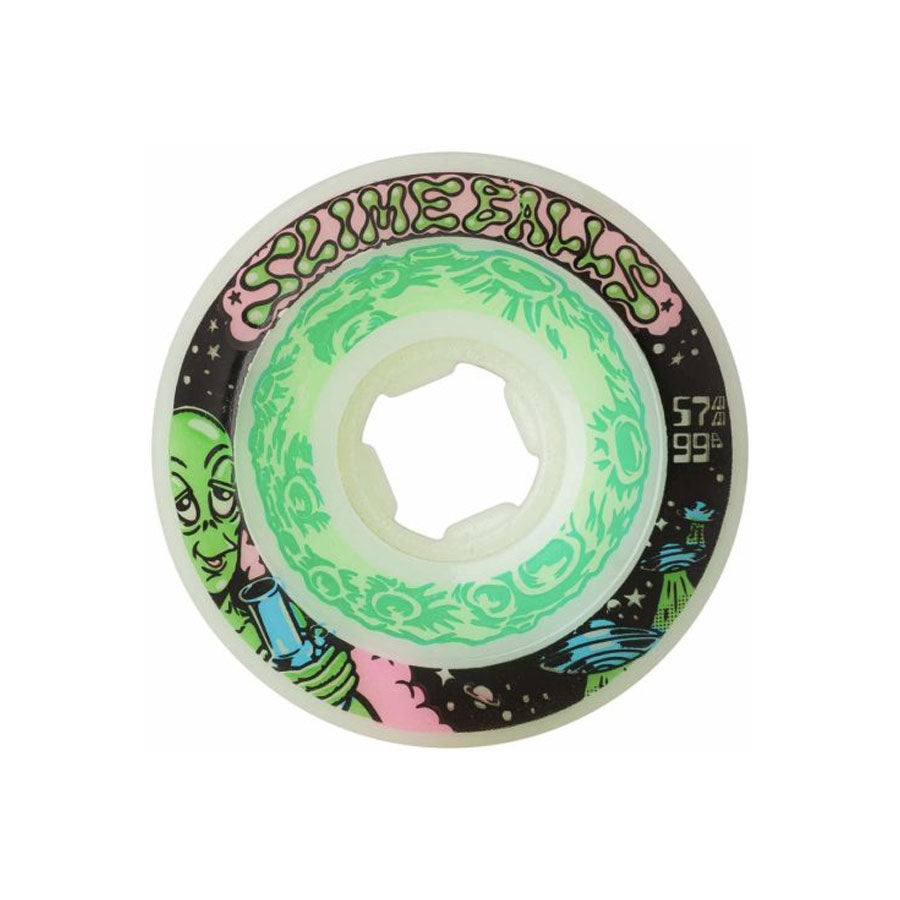 Slime Balls Saucers White 99A 57mm Wheels