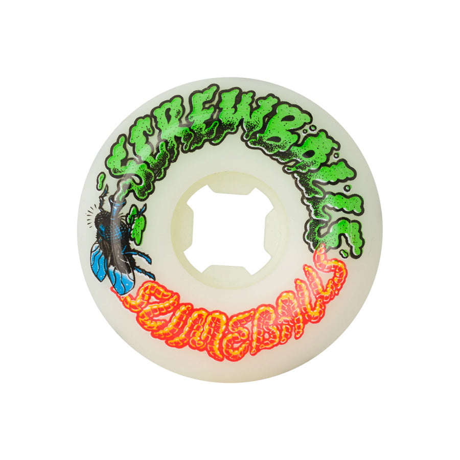 Slime Balls Screw Balls Speed Balls White 99A Wheels 56mm