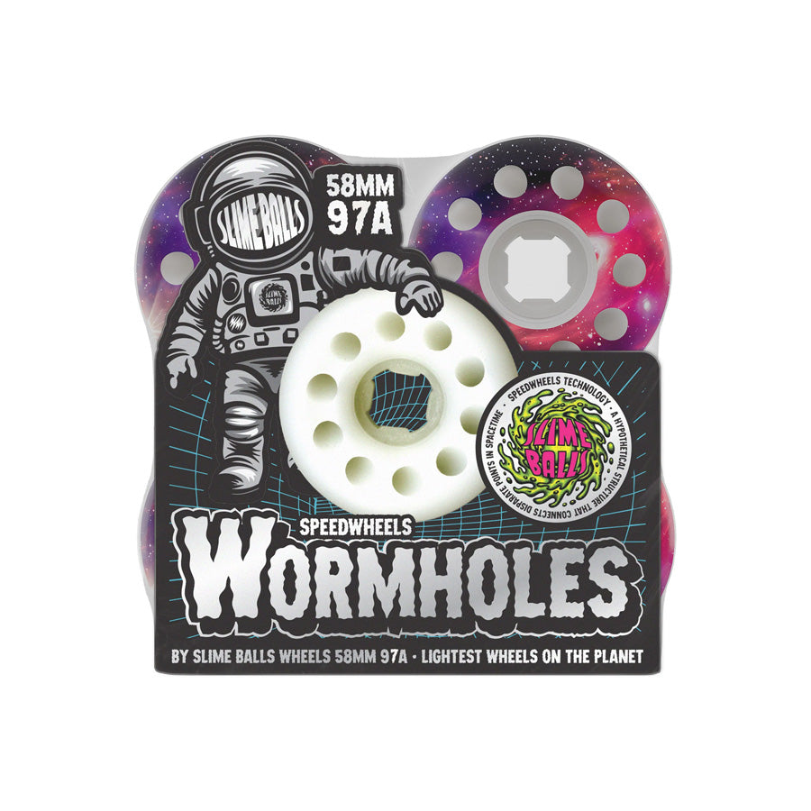 Slime Balls Worm Holes White 97A Wheels 58mm