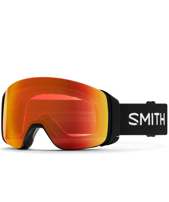Smith 4D MAG Goggle Black/ChromaPop Everyday Red Mirror  + Bonus Lens 2026