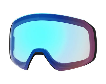 Smith 4D MAG S Goggle White Chunky Knit/ChromaPop Everyday Rose Gold Mirror  + Bonus Lens 2025