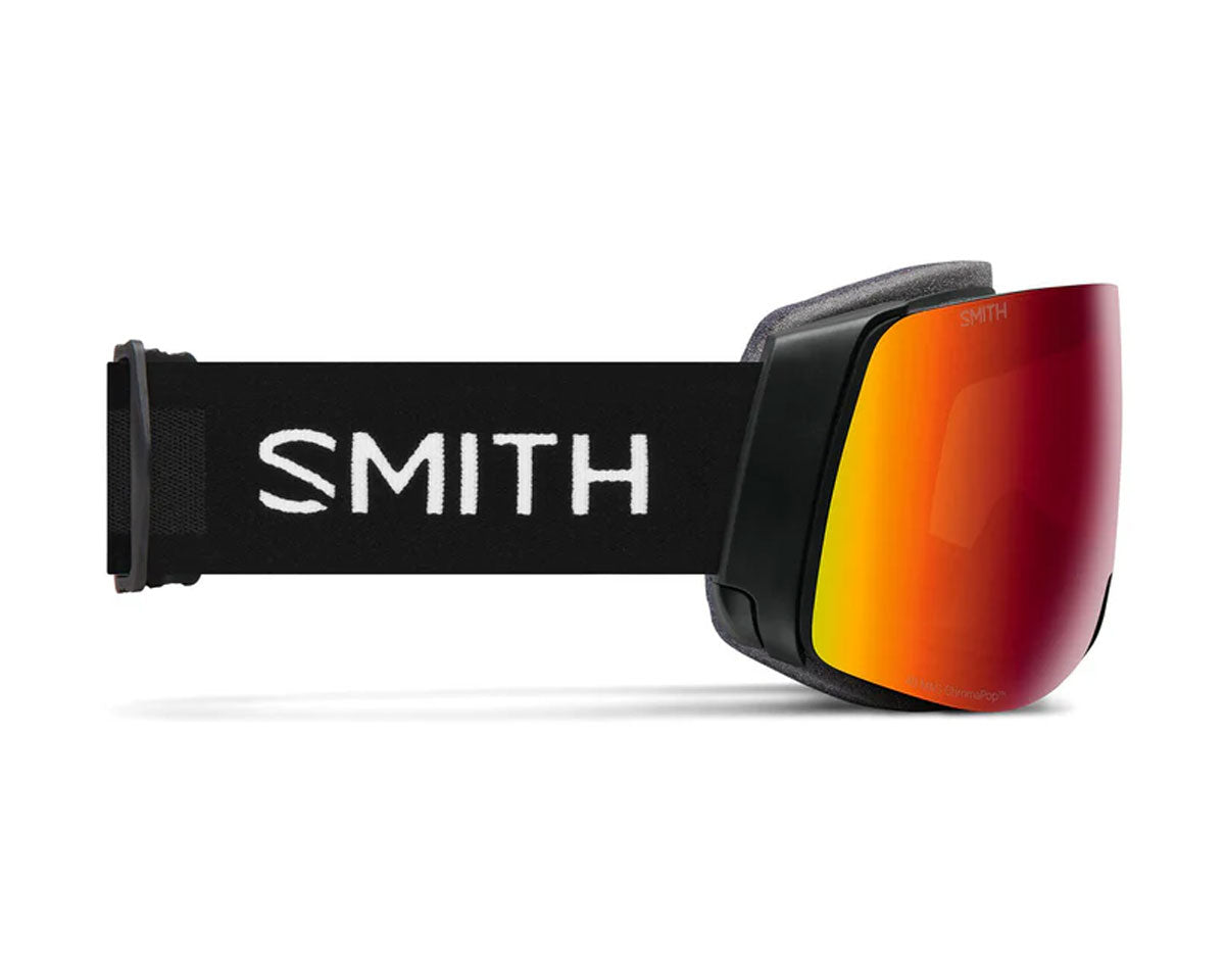 Smith 4D Mag Goggle Black - ChromaPop Sun Red Mirror + Bonus Lens 2027
