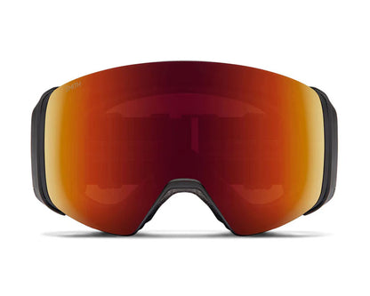 Smith 4D Mag Goggle Black - ChromaPop Sun Red Mirror + Bonus Lens 2027