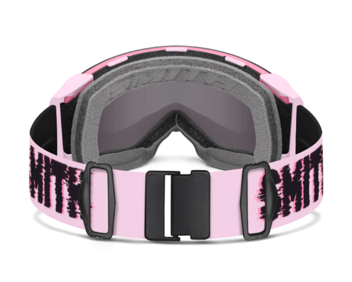Smith 4D Mag Goggle Pink Frost Flex Glitch - ChromaPop Sun Black + Bonus Lens 2027