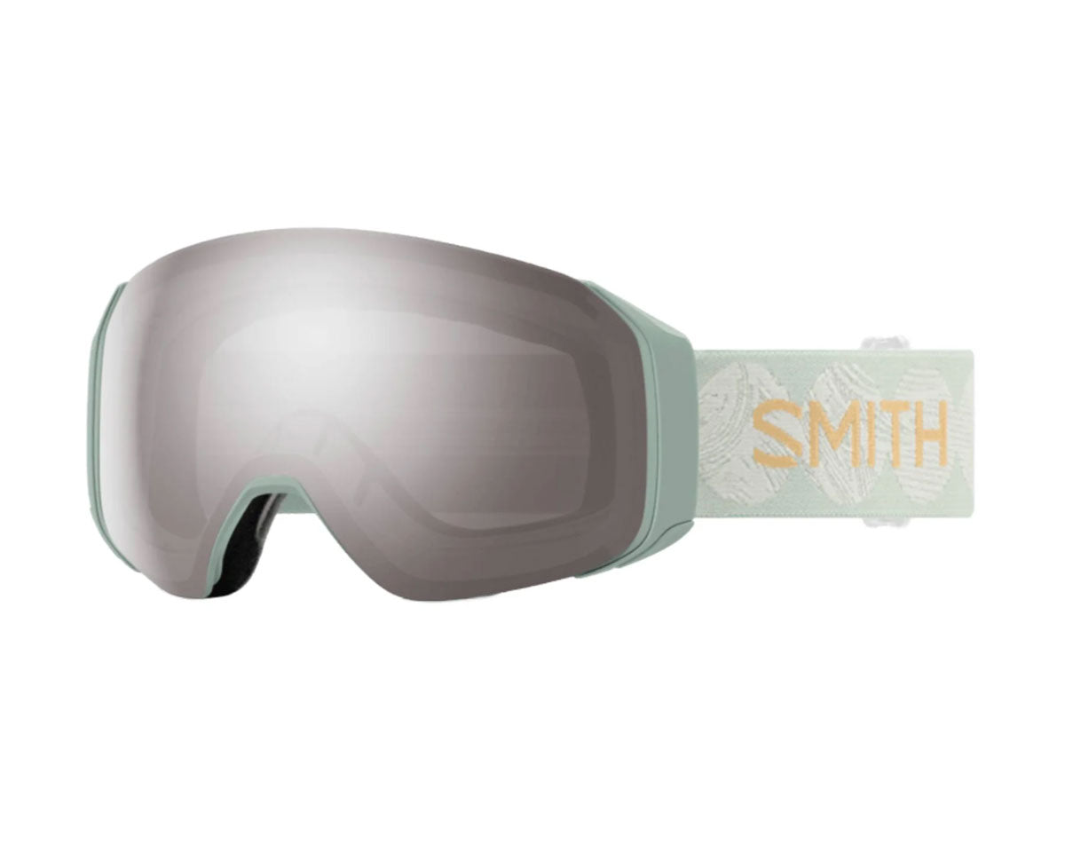 Smith 4D Mag S Goggle Soft Grass Waves - ChromaPop Sun Platinum Mirror + Bonus Lens 2027