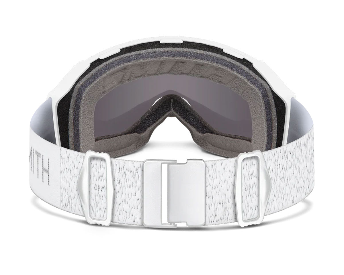 Smith 4D Mag S Goggle White Chunky Knit - ChromaPop Sun Platinum Mirror + Bonus Lens 2027
