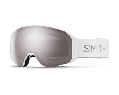 Smith 4D Mag S Goggle White Chunky Knit - ChromaPop Sun Platinum Mirror + Bonus Lens 2027
