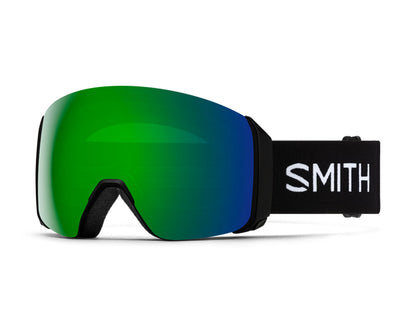 Smith 4D Mag XL Goggle Black - ChromaPop Sun Green Mirror + Bonus Lens 2026