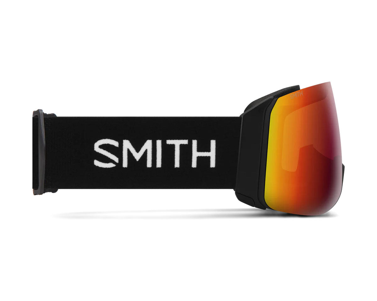 Smith 4D Mag XL Goggle Black - ChromaPop Sun Red Mirror + Bonus Lens 2027