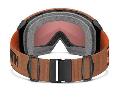 Smith 4D Mag XL Goggle Black Warm Steel - ChromaPop Everyday Red Mirror + Bonus Lens 2027