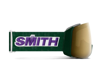 Smith 4D Mag XL Goggle Evergreen Retro Classic - ChromaPop Sun Black Gold Mirror + Bonus Lens 2027