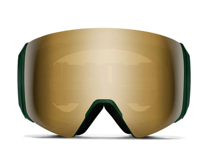 Smith 4D Mag XL Goggle Evergreen Retro Classic - ChromaPop Sun Black Gold Mirror + Bonus Lens 2027