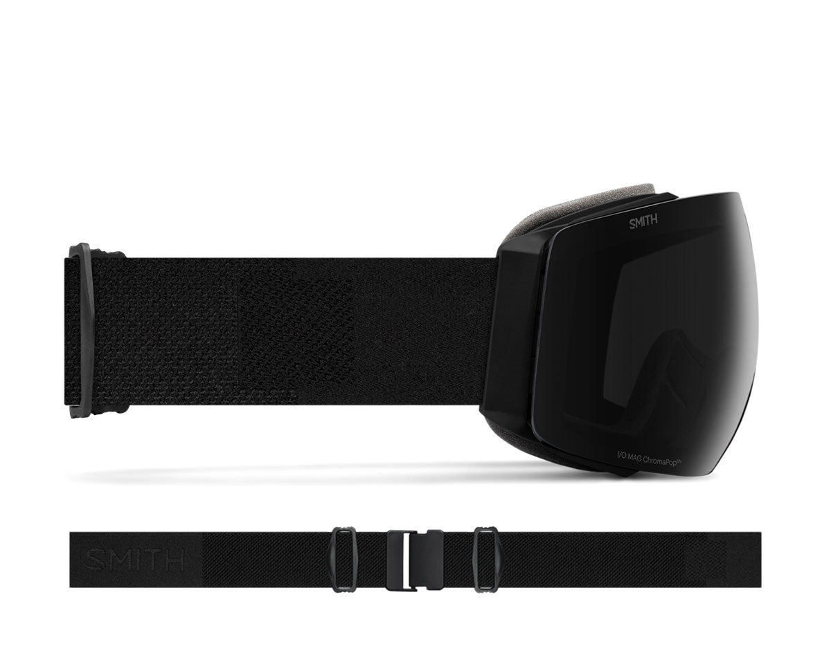 Smith I/O Mag Goggle - Blackout/ChromaPop Sun Black + Bonus Lens 2025