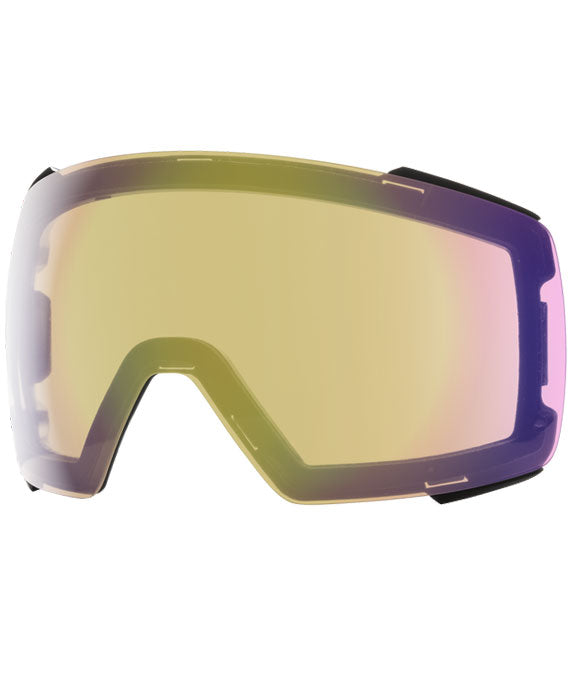 Smith Optics I/O MAG Sci/Snowboard - Occhiali Black 22 Con Lenti ChromaPOP Red Mirror + Storm