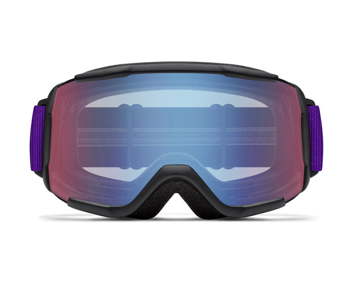 Smith Kids' Daredevil Goggle Black Donuts - Blue Sensor Mirror 2027