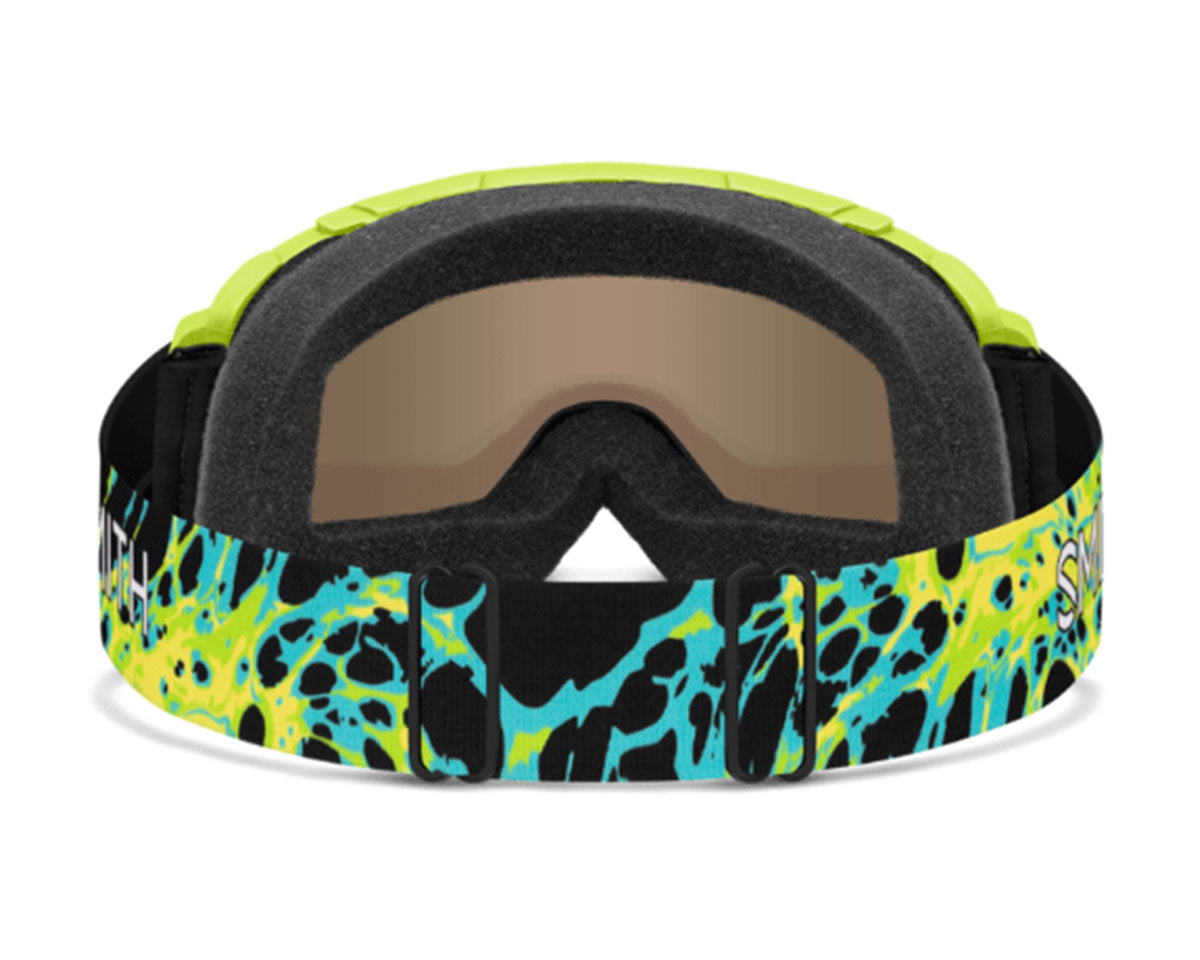 Smith Kids' Daredevil Goggle Electric Lime Slime - Green Sol-X Mirror 2027