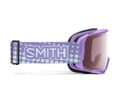 Smith Kids' Daredevil Goggle Light Lavender Dot Clouds - Ignitor Mirror 2027