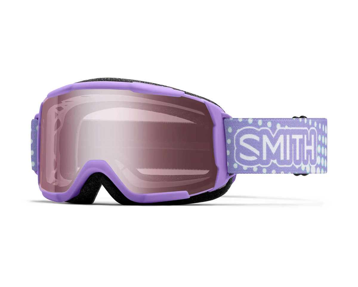 Smith Kids' Daredevil Goggle Light Lavender Dot Clouds - Ignitor Mirror 2027