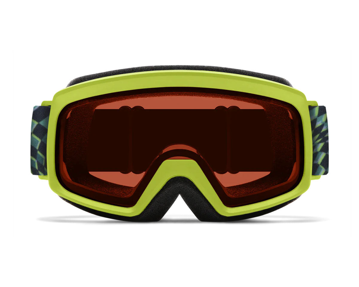 Smith Rascal Goggle Electric Lime Left Turn 2026