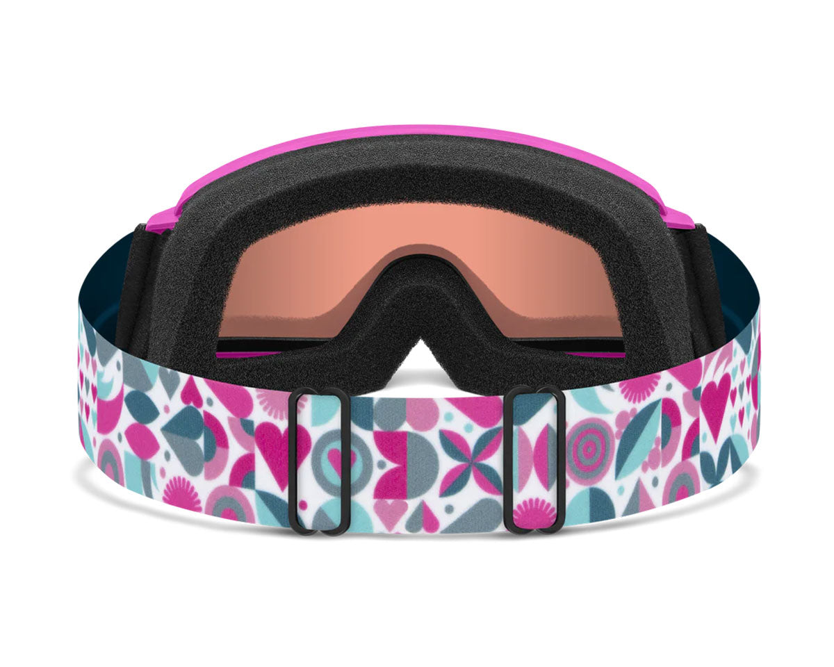 Smith Rascal Goggle Vivid Pink Hearts 2026