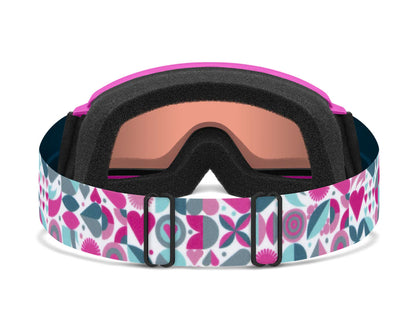 Smith Rascal Goggle Vivid Pink Hearts 2026