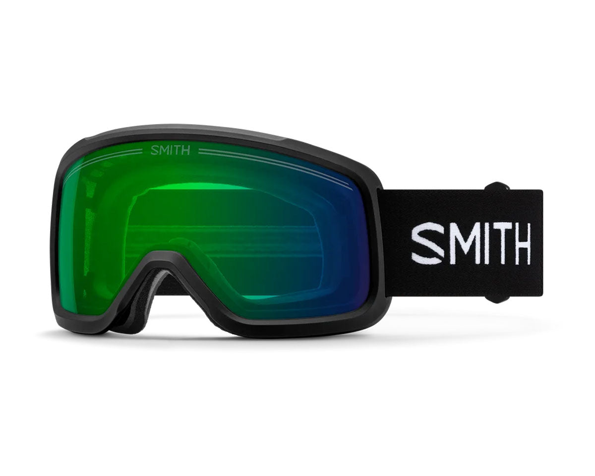 Smith Shakedown Goggle Black - ChromaPop Everyday Green Mirror + Bonus Lens 2027