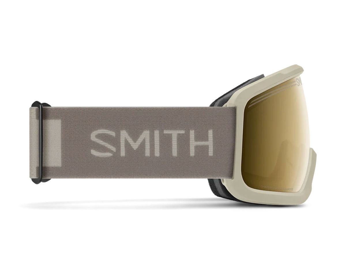 Smith Shakedown Lowbridge Fit Goggle Chalk - ChromaPop Sun Black Gold Mirror + Bonus Lens 2027