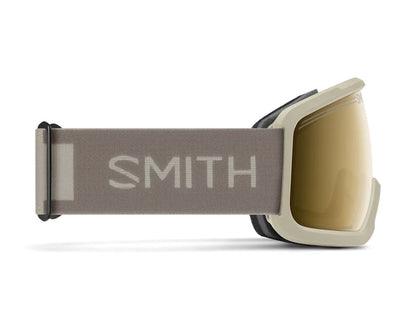 Smith Shakedown Lowbridge Fit Goggle Chalk - ChromaPop Sun Black Gold Mirror + Bonus Lens 2027