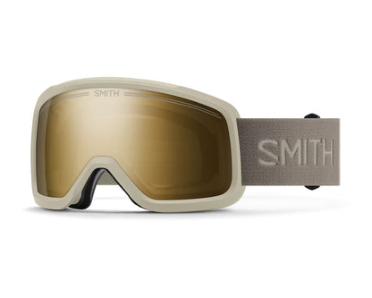 Smith Shakedown Lowbridge Fit Goggle Chalk - ChromaPop Sun Black Gold Mirror + Bonus Lens 2027