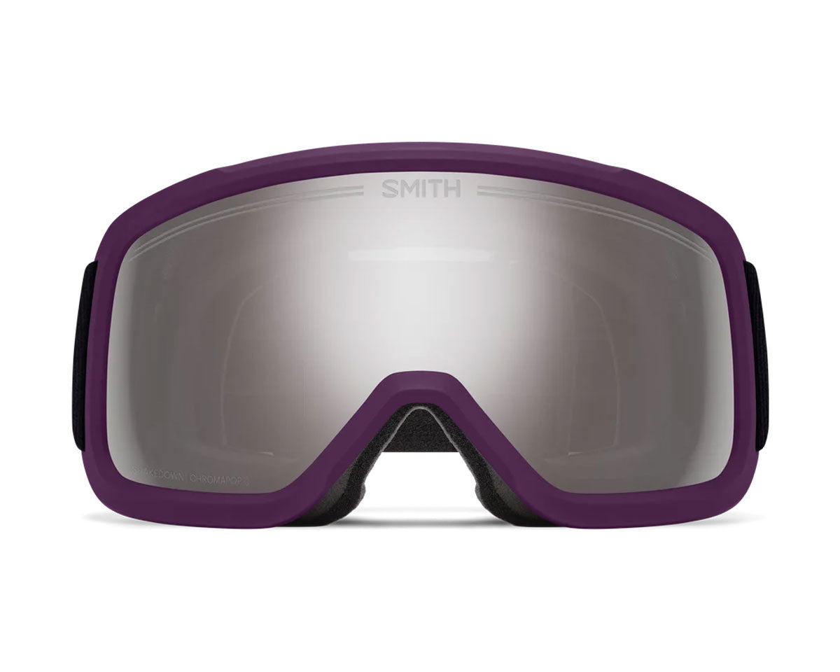 Smith Shakedown Lowbridge Fit Goggle Cherry Lacquer Phases - ChromaPop Sun Platinum Mirror + Bonus Lens 2027