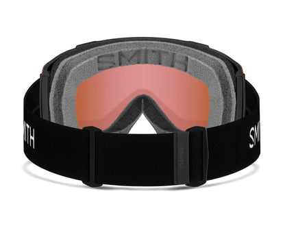 Smith Squad Goggle Black - ChromaPop Everyday Rose Gold Mirror + Bonus Lens 2027
