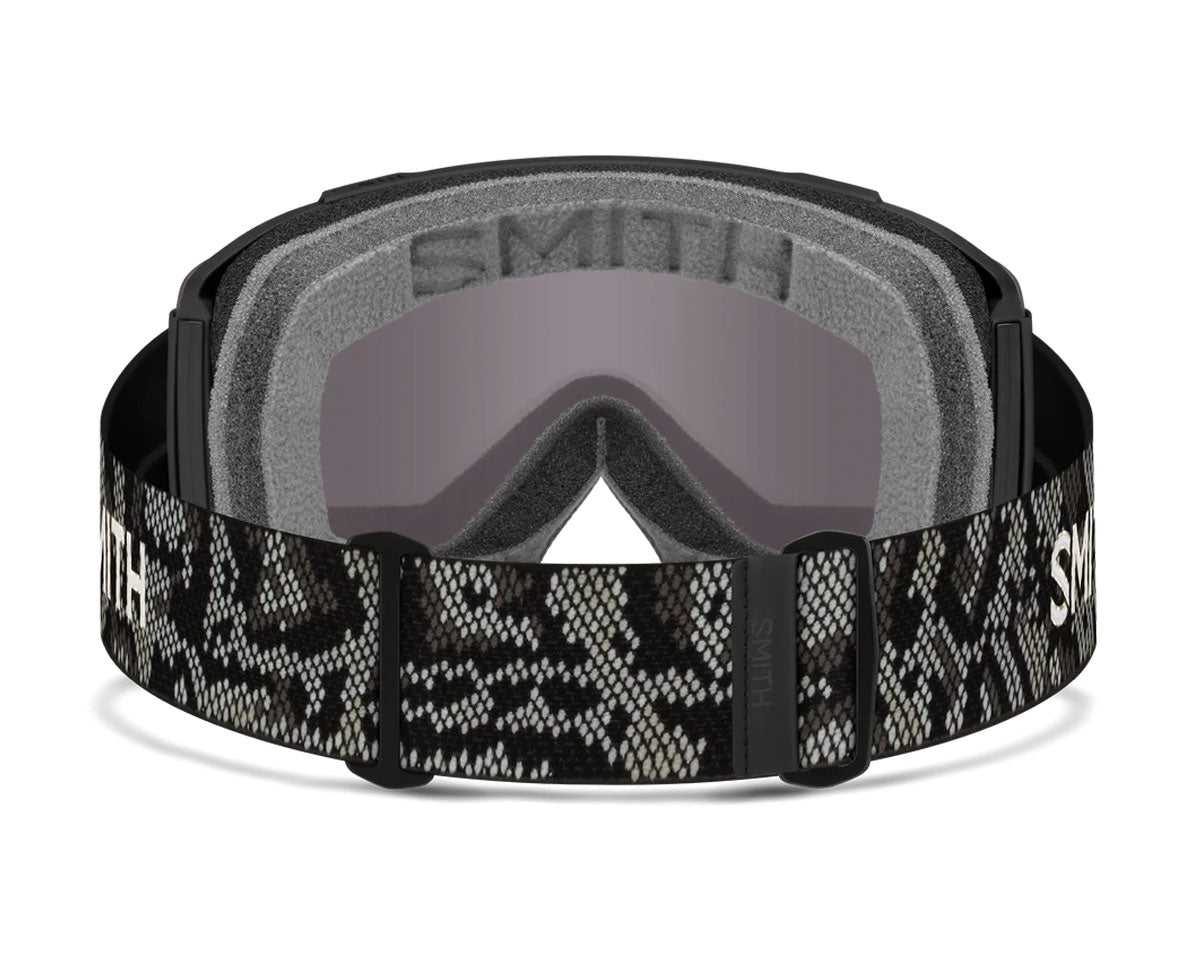 Smith Squad Goggle Black Snakeskin - ChromaPop Sun Black Gold Mirror + Bonus Lens 2027