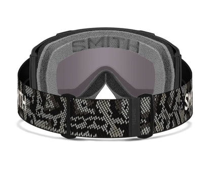 Smith Squad Goggle Black Snakeskin - ChromaPop Sun Black Gold Mirror + Bonus Lens 2027