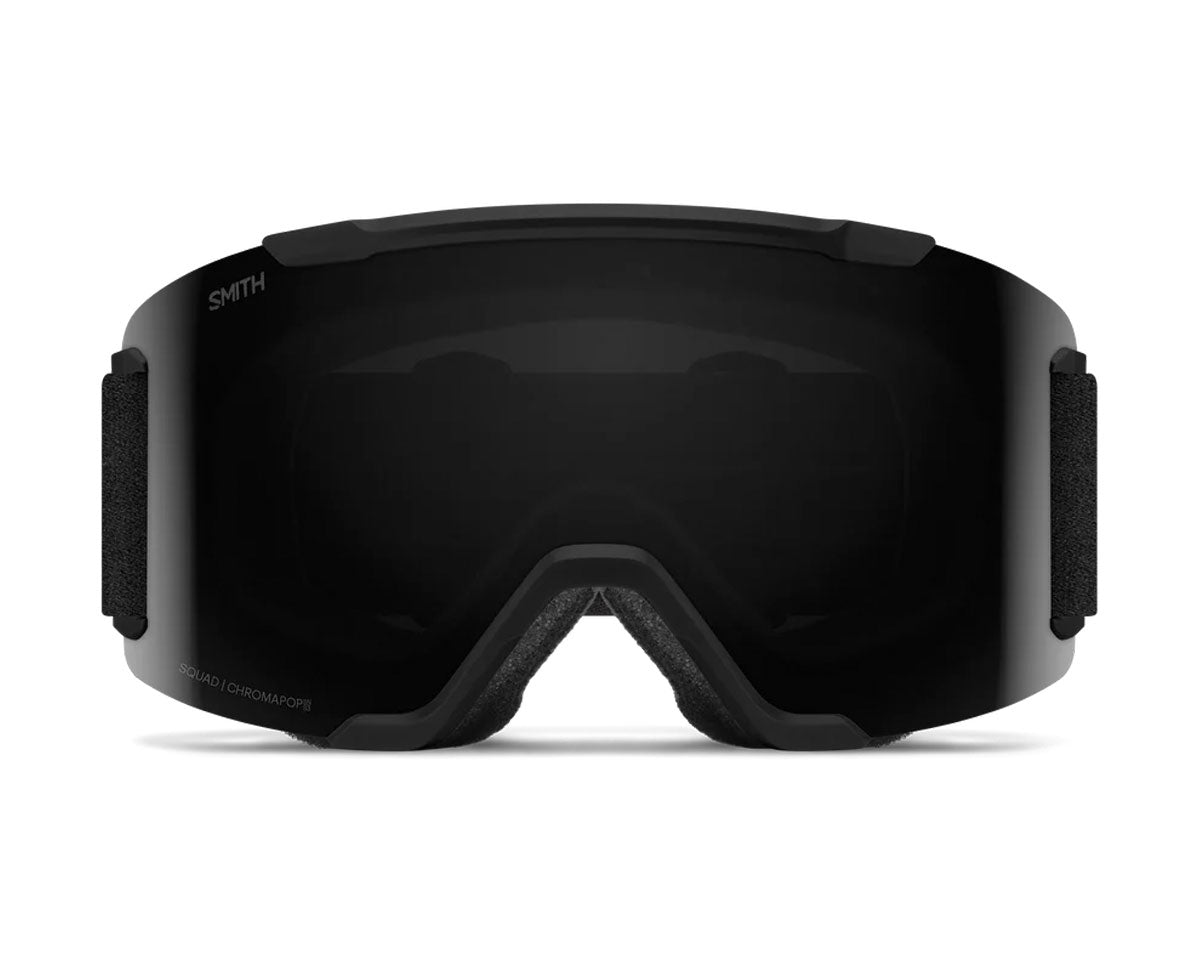 Smith Squad Goggle Blackout - ChromaPop Sun Black + Bonus Lens 2027