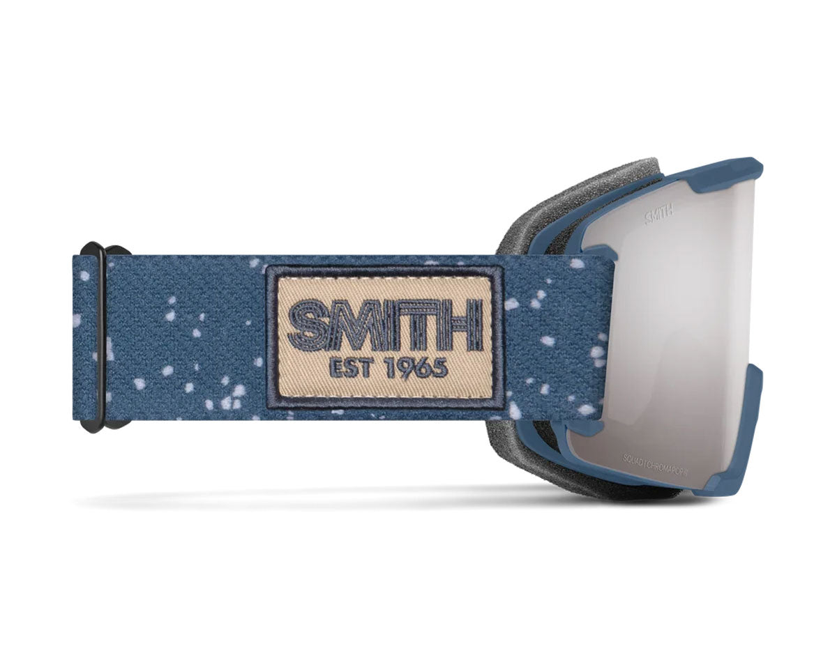 Smith Squad Goggle Future Grey Warm Steel - ChromaPop Sun Platinum Mirror + Bonus Lens 2027