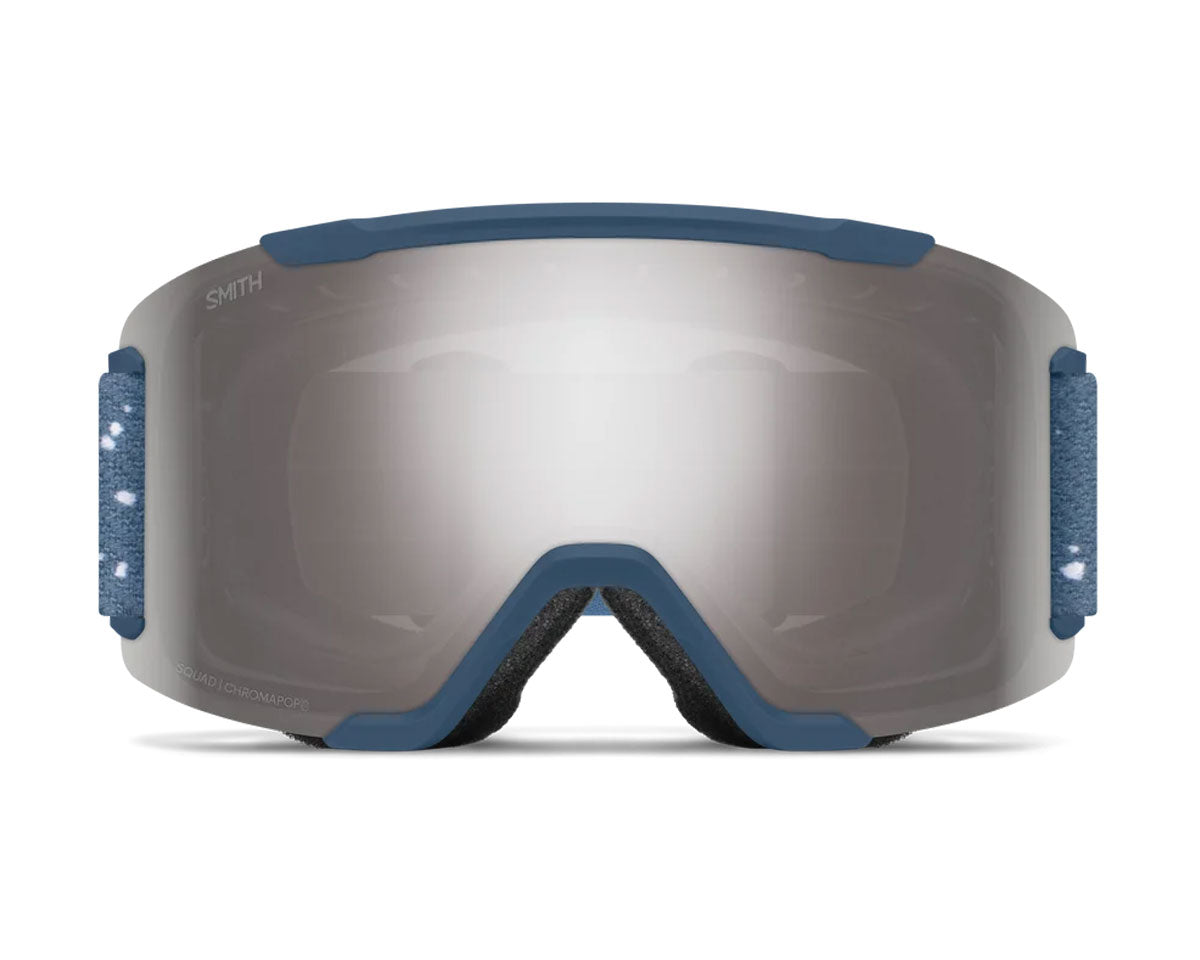 Smith Squad Goggle Future Grey Warm Steel - ChromaPop Sun Platinum Mirror + Bonus Lens 2027