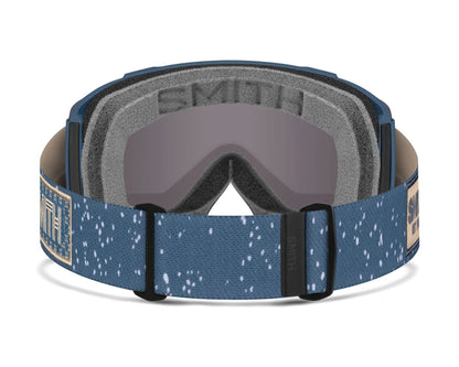 Smith Squad Goggle Future Grey Warm Steel - ChromaPop Sun Platinum Mirror + Bonus Lens 2027