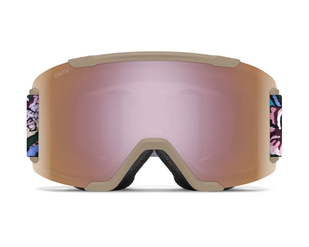 Smith Squad Goggle Iris Pham AC - ChromaPop Everyday Rose Gold Mirror + Bonus Lens 2027