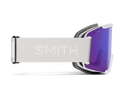 Smith Squad Goggle White Vapor - ChromaPop Everyday Violet Mirror + Bonus Lens 2027
