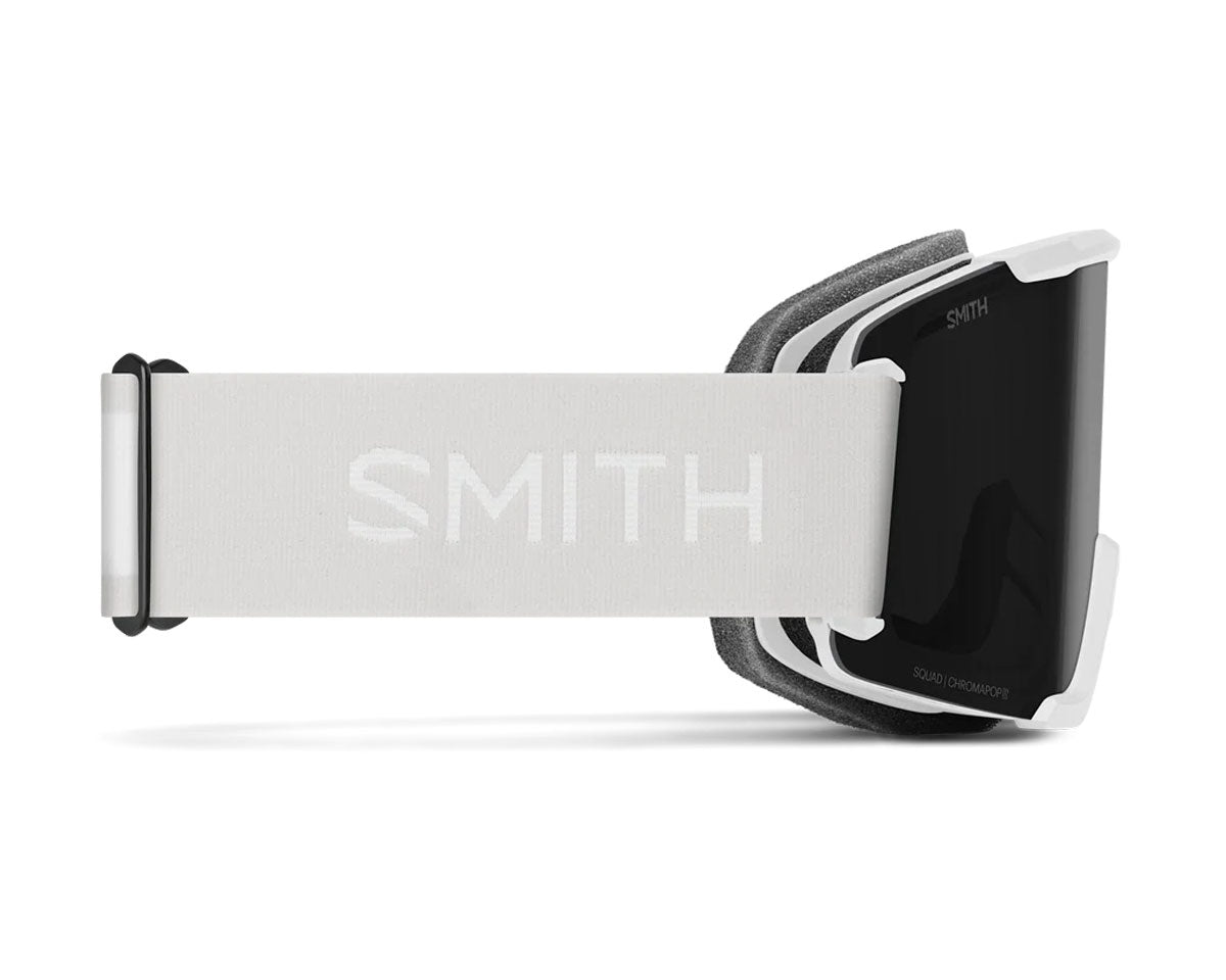 Smith Squad Goggle White Vapor - ChromaPop Sun Black + Bonus Lens 2027