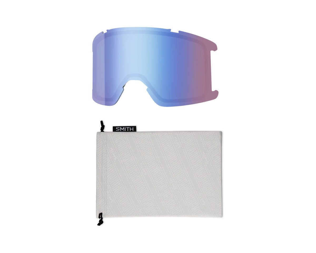 Smith Squad Goggle White Vapor - ChromaPop Sun Black + Bonus Lens 2027